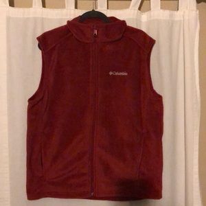 NWOT Columbia fleece vest